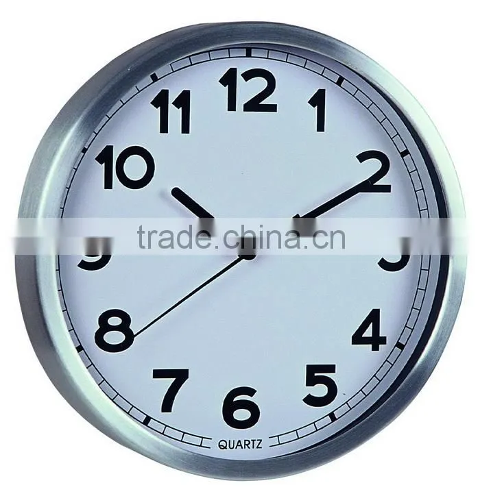 Round chiming New Design Large Round Metal handmade cheap Wall Clock industrial style