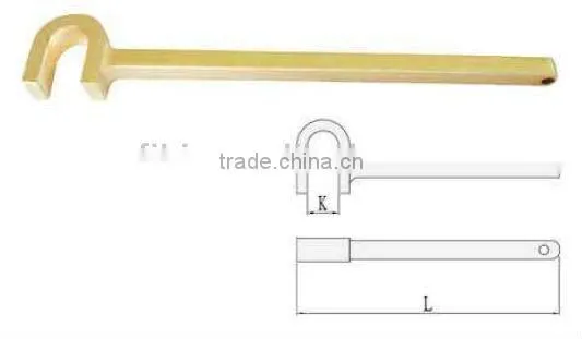 High Quality Non-sparking Valve Spanner U Type (Various Types)