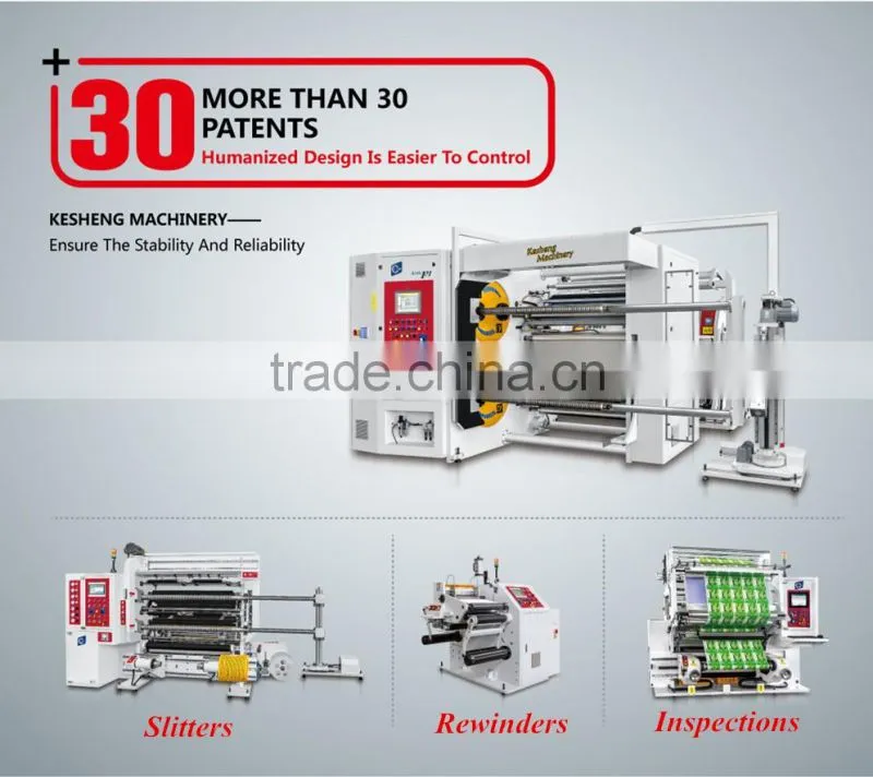 Doctoring Rewinding Machine For Checking Printing Defects