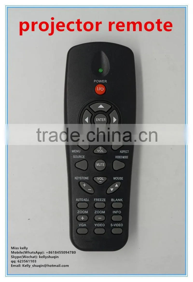 Projector remote control use for Benq MS524/MX661/W750