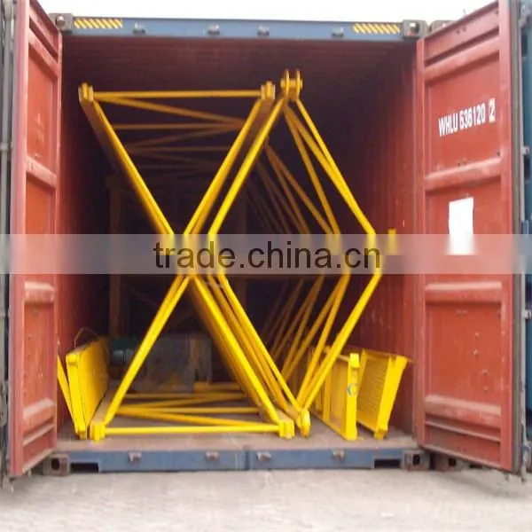 12t 50m jib huiyou QTZ D125 TOWER CRANE IN CHINA