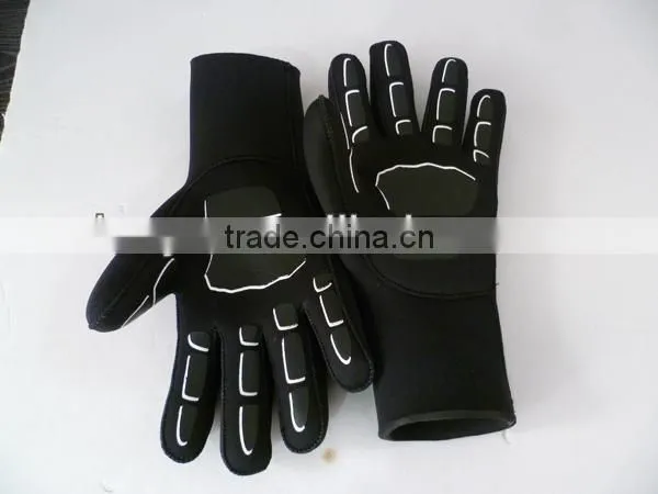 Surfing/diving neoprene gloves SCR dive gloves fluo color gloves