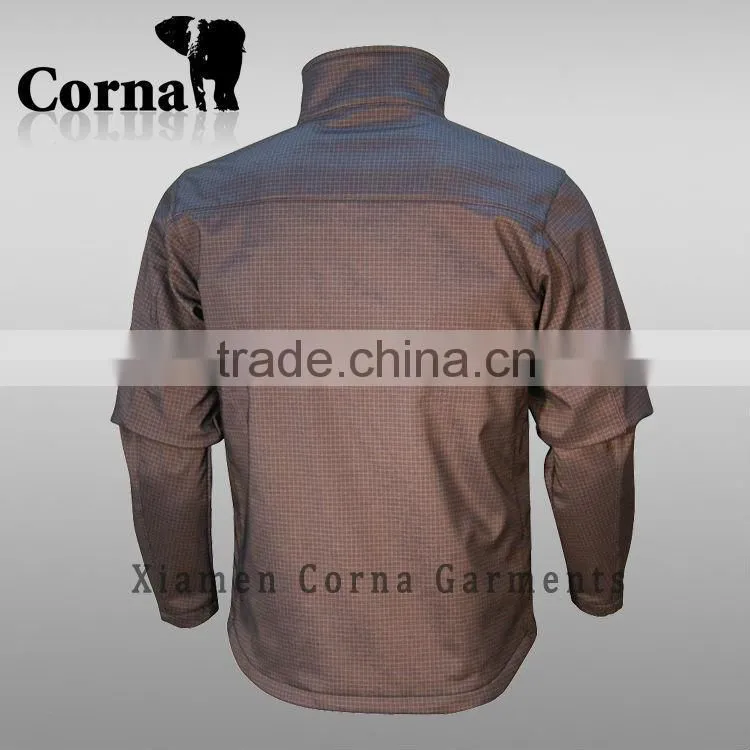 Best choice for ourdoor activities waterproof polyester polar fleece men's softshell jacket