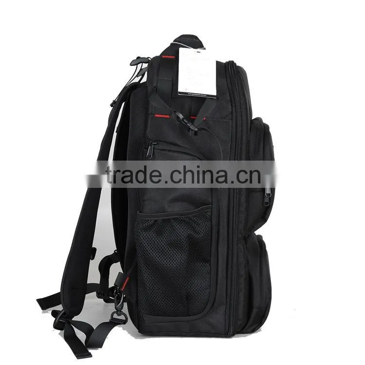 1680D Waterproof Nylon Camcorder Backpack with Detachable Compartment