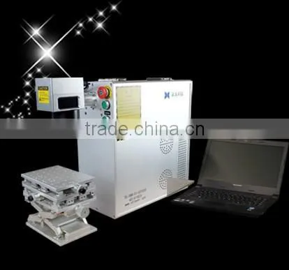 Hot sale desktop type 20w Portable Fiber Laser Marking Machine For Metal