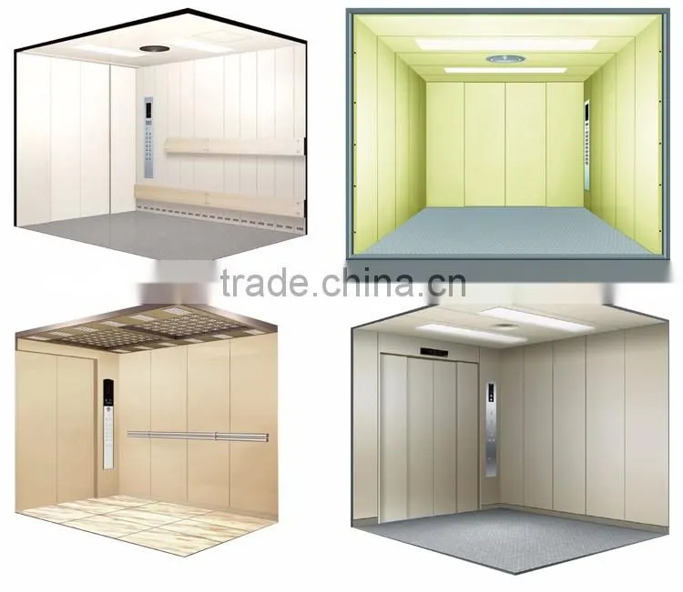 Quantity assured cast iron elevator weights the price of 1 ton freight elevator