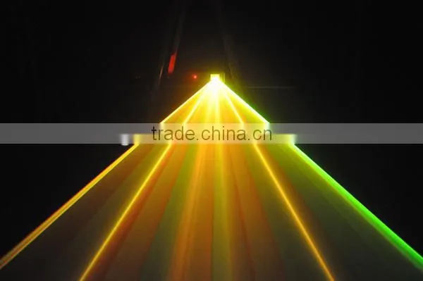 Pro 150mW RGY Mini laser stage lighting with DMX