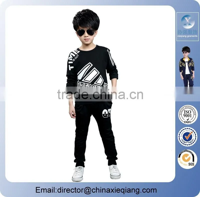 Hotsale sublimation kids clothing wholesale/children hoodies/kids suits
