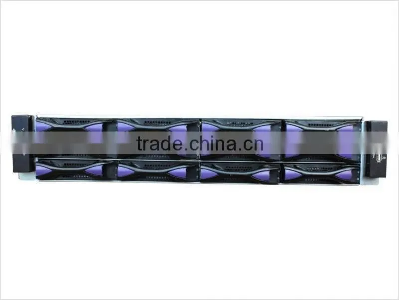2u 12 bays hot swap rack mount computer case with lock