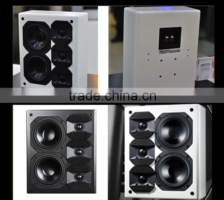 New fashionable av surround speaker 1 inch tweeter 4 inch mid bass dj bass dj ibastek speaker