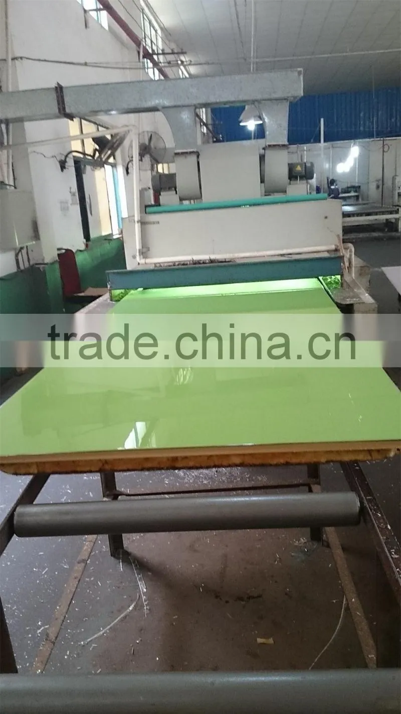 Popular white color high glossy pvc mdf board --Kohler supplier