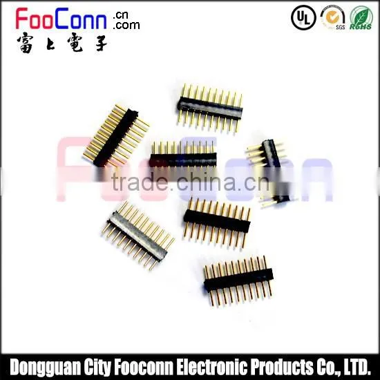 pitch1.778 machine pin male connector straight dip