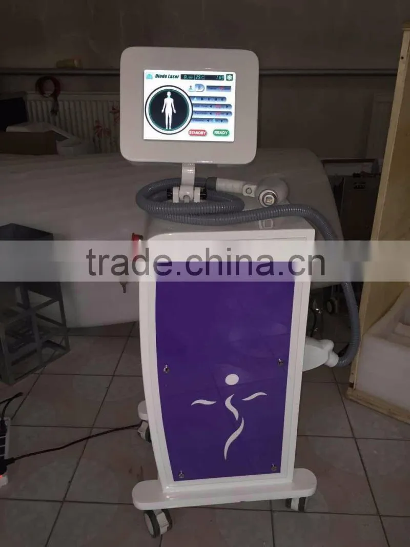 Diode 808nm diode laser depilation machine for permanent hair removal