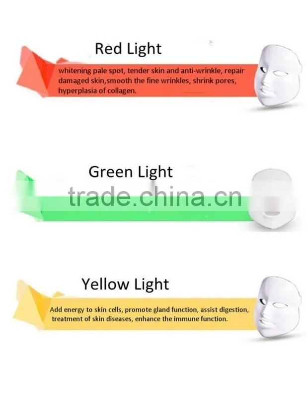 7 color led light therapy face mask beauty aduro 7 1 led facial mask