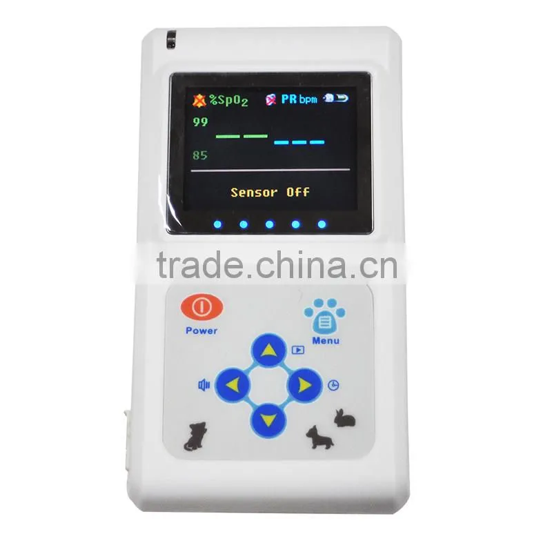 2016 Hand-held Vet/Veterinary Pulse Oximeter-Shelly
