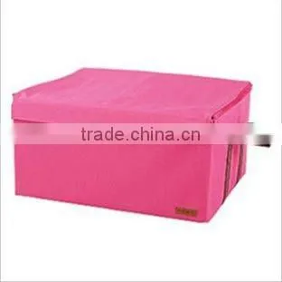 Fashion foldable zipper storage box