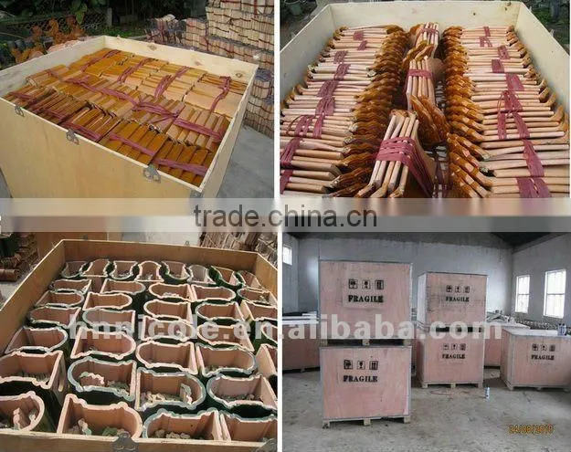 whole set of colourful glazed ceramic roof tile for antique buildings