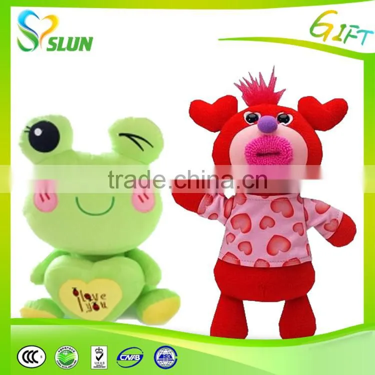 Good selling Teddy dog plush toys sitting teddy dog doll valentine's day gift