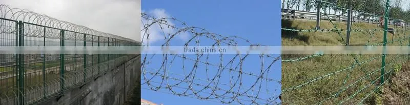 Cheap Galvanized /PVC coated double twist Barbed Wire roll