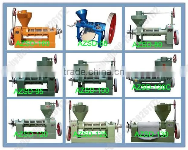 Best manufacturer peanut/corn/sunflower oil pressing machines