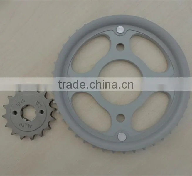 china supplier motorcycle transmission chain sprocket price