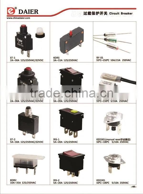 12V DC Circuit Breaker