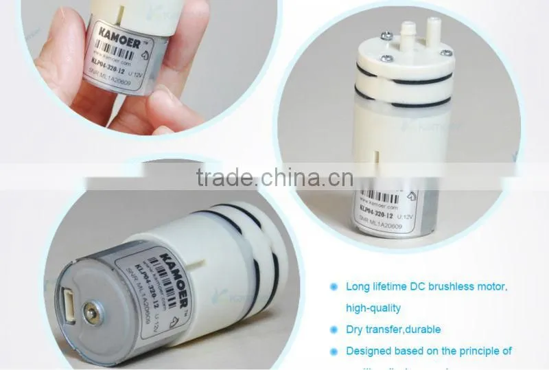 kamoer Mini Vacuum Pump used in lab, with negative pressure gauge