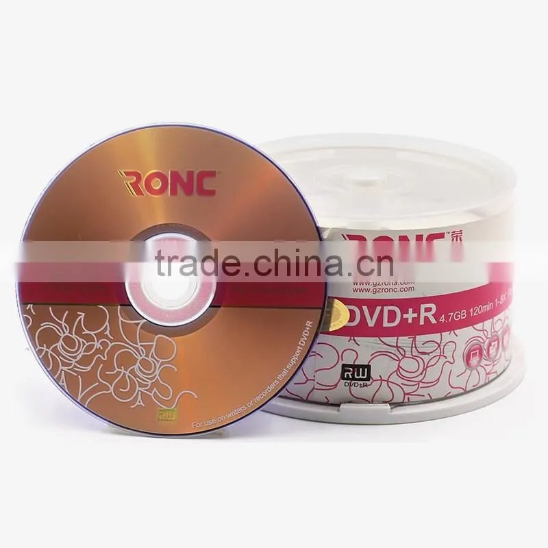 50PCS Blank DVD+R Plus R Logo Branded 16X 4.7GB Media Disc