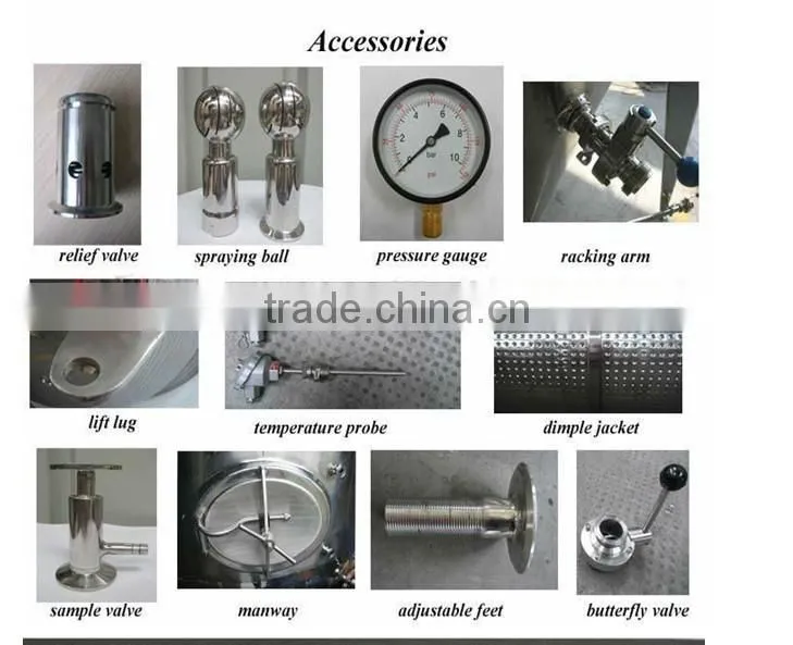 Stainless steel beer 7bbl brewery equipment