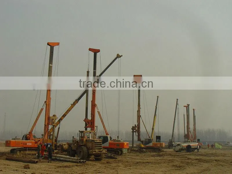 FD1565 65m hydraulic Rotary drilling rig with CE&ISO