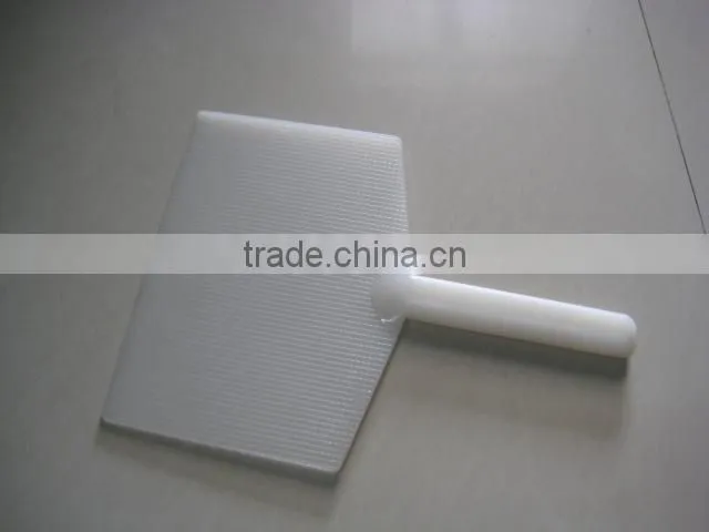 heart round shape brick trowel with wood handle plaster trowel