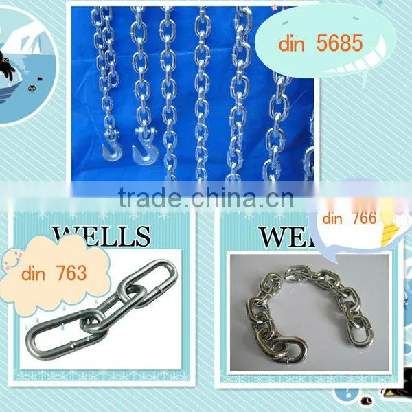 Linyi factory hardware galvanized anchor chain for ship