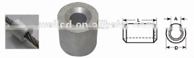High quality oval China manufacturer hydraulic pipe ferrule fittings