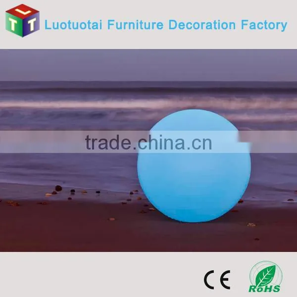 RGBW Color change floating waterproof IP65 cordles decorative led ball