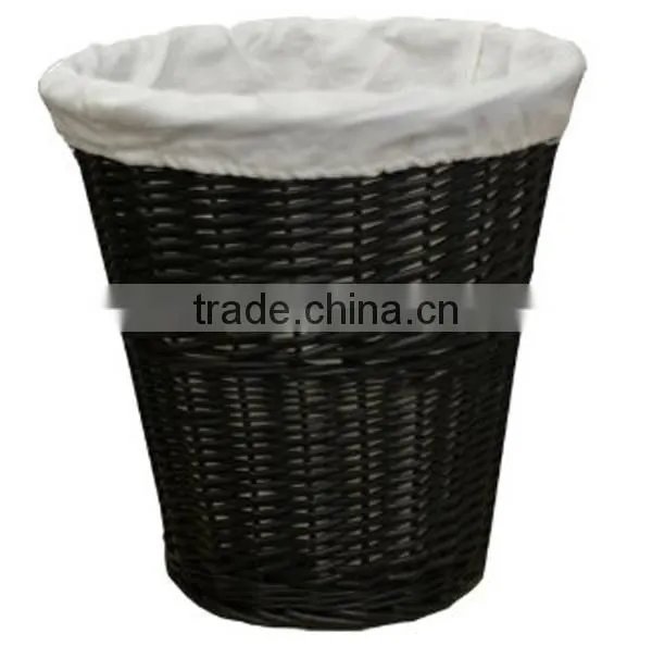 Cheap wicker trash can waste bin for sale