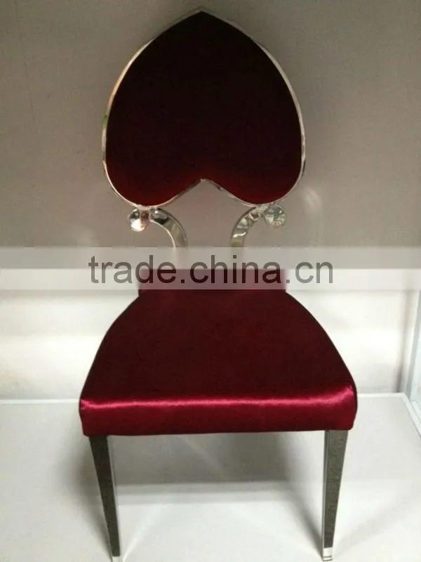 Waiting room Stainless steel chairs glides LH-066Y