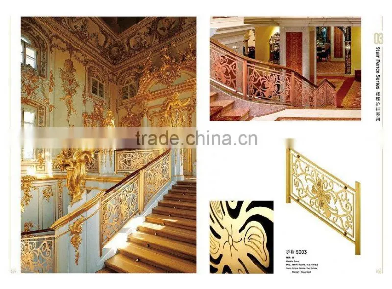 Customed Design Luxury Antique Aluminum Wall Mural Decoration