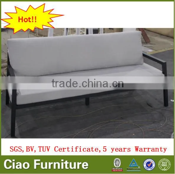 Outdoor furniture aluminum garden sofa set outdoor sofa