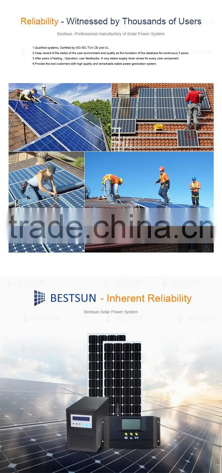 BESTSUN 800W solar energy,solar energy system,solar energy product