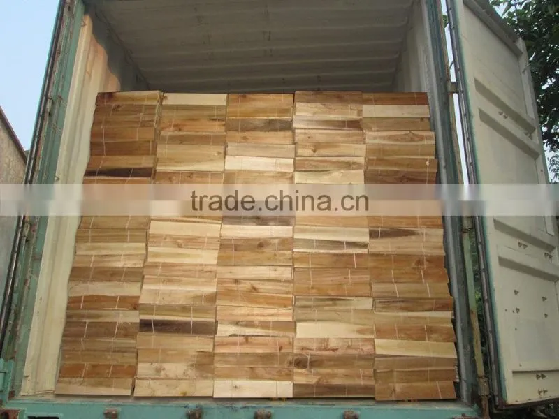 Wooden pallet made from acacia timber