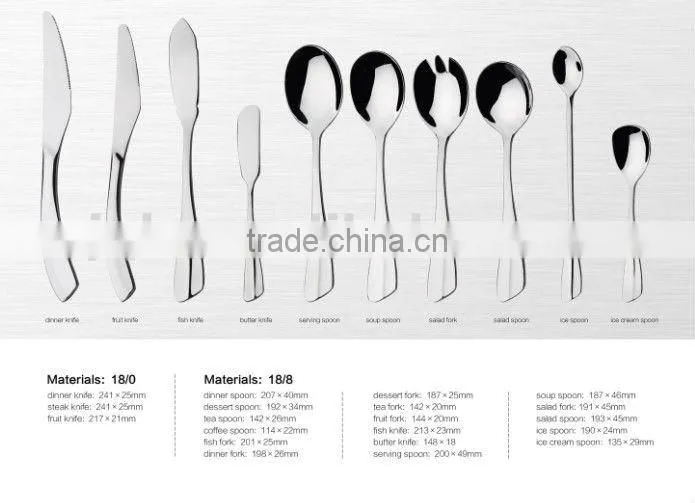 Stainless steel Gold cover knife forks spoon set for cutlery set