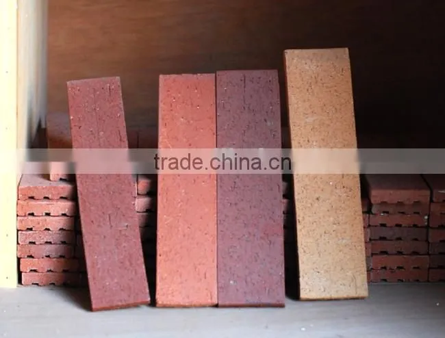 China building material house multicolor standard size of wall brick