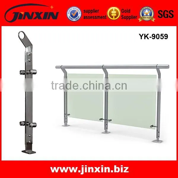 Stainless steel Balcony Decking Outdoor Railing Balustrade