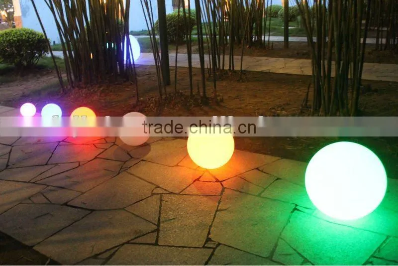 Rechargeable colorful LED bar ball