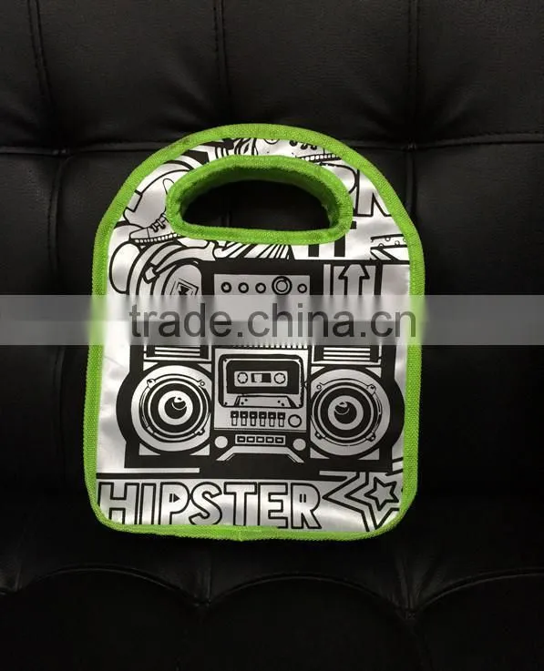Animation style DIY schoolbag graffiti bag children Hand bag