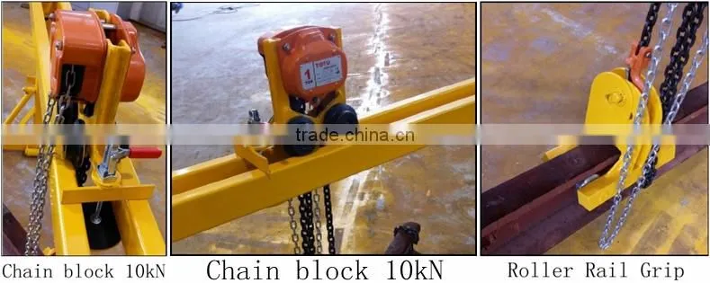 Imported Rail Changer Device for 10kN
