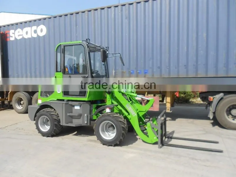 HZM brand zl08f radlader china mini tractor loader