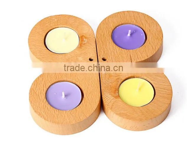 Continental Home Decoration Candlestick fashion candle holder wood