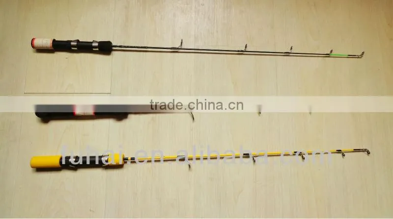 Fiberglass Pretty Ice Fishing Rod,Solid Ice Fishing Rod