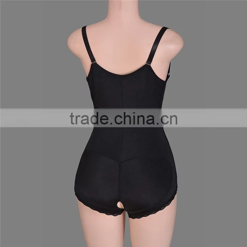 2017 Shuoyang Wholesale Cheap Shapewear Ultra Slim Body Shaper with Open Crotch
